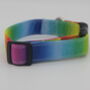 Rainbow Ombre Dog Collar, thumbnail 2 of 9