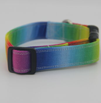 Rainbow Ombre Dog Collar, 2 of 9