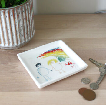 Personalised Childrens Drawing Plate, 4 of 12