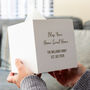Personalised Tissue Box Cover Bless Your Home Sweet Home Gift, thumbnail 1 of 5