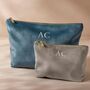 Personalised Velvet Accessory Bag, thumbnail 1 of 10