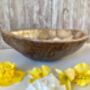 Coconut Shell Bowl With Pearlised Lining Natural Bowl, thumbnail 9 of 10