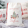 Personalised Christmas Santa Sack Penguins, thumbnail 1 of 2