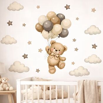 Floating In The Clouds Balloon Bear, 2 of 6