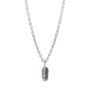 Gustatory Coffee Bean Silver Necklace Pendant, thumbnail 1 of 6