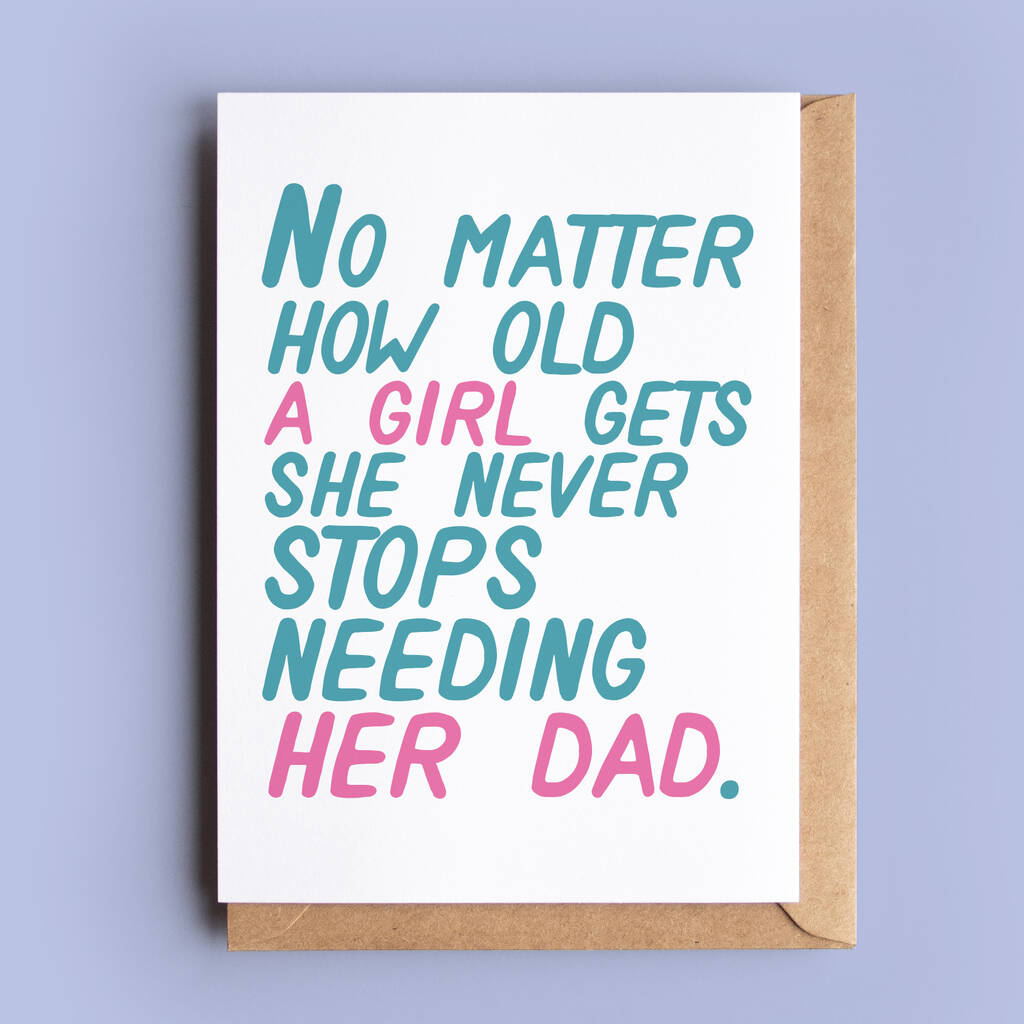 Father's Day Card From Daughter, 1 of 2