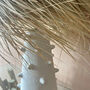 Rock The Kasbah White Ceramic Lamp With Palm Shade, thumbnail 3 of 4