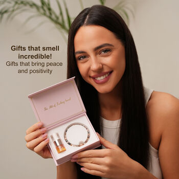Aromatherapy Bracelet With Relaxing Essential Oil Set, 4 of 8