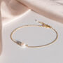 Sterling Silver Or Gold Filled Pearl Bracelet, thumbnail 1 of 8