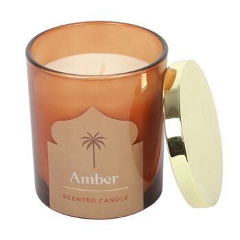 Arabian Nights Scented Candle – Cardamom, Rose Or Amber, 12 of 12