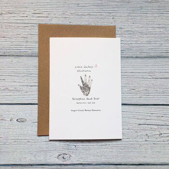 Persephone Hand Card, 2 of 4