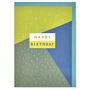 Luxe Simple 'Happy Birthday' Masculine Birthday Card, thumbnail 1 of 2