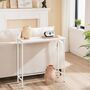 Slim Console Table For Hallway Compact Display Table, thumbnail 8 of 12