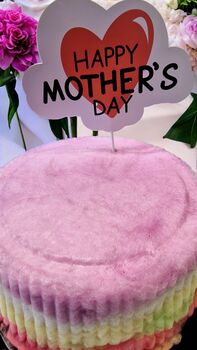 Mothers Day Cake, Candy Floss Cake, 2 of 2