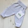 Heritage Organic Knitted Baby Joggers, thumbnail 1 of 1