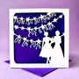 From This Day Personalised Female Couple Wedding Card, thumbnail 4 of 5