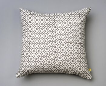 Circle Patterned Block Print Cushion Cover, 8 of 12