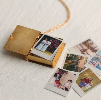 Personalised Photo Album Locket With Pictures, 7 of 12