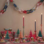 Rainbow Forest Honeycomb Decorations X10, thumbnail 2 of 2