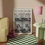 B And W Well Behaved Women Quote Retro Kitchen Art, thumbnail 2 of 3