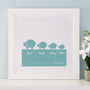 Personalised Flock Of Sheep Family Print, thumbnail 7 of 8