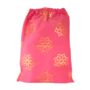 Luxury Eid Sack Pink And Gold Foil, thumbnail 1 of 3