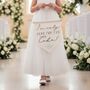 Personalised Wedding Carry Flag, thumbnail 2 of 8