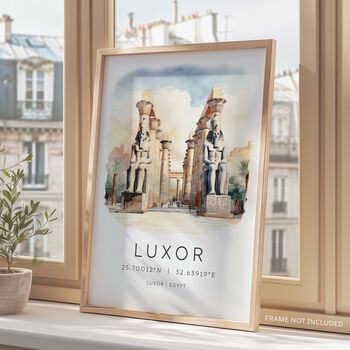 Luxor Egypt Travel Print, 2 of 7