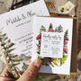 Forest Flat Evening Invitations And Envelopes, thumbnail 4 of 5