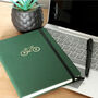 Bicycle Gold Foil Embossed Notebook, thumbnail 1 of 4