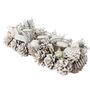 White Christmas Triple Candle Holder, thumbnail 2 of 4