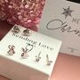 Little Girls Earring Set Christmas Gift Sterling Silver, thumbnail 1 of 5