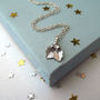 Personalised Holly And Initial Star Necklace, thumbnail 9 of 10
