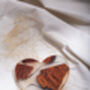 Four Festival Wooden Resin Coaster 11 Cm, Heart, thumbnail 2 of 6