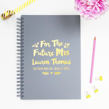 Personalised 'Future Mrs' Bride To Be Book, 11 of 11