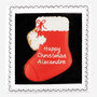 Hand Iced Personalised Christmas Stocking, thumbnail 1 of 3