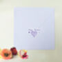 Birthday Butterfly Soft Pink Multicoloured Heart Card, thumbnail 6 of 12