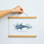 Personalised Whale Shark Art Print, thumbnail 1 of 3