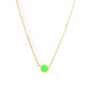 Gold Plated Neon Enamel Necklaces, thumbnail 4 of 7