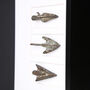 Roman Arrowhead Trio Authentic Human Artefact Frame, thumbnail 2 of 5