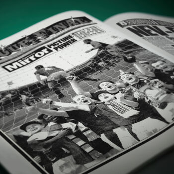 Everton Personalised Football Gift Newspaper Book, 10 of 12