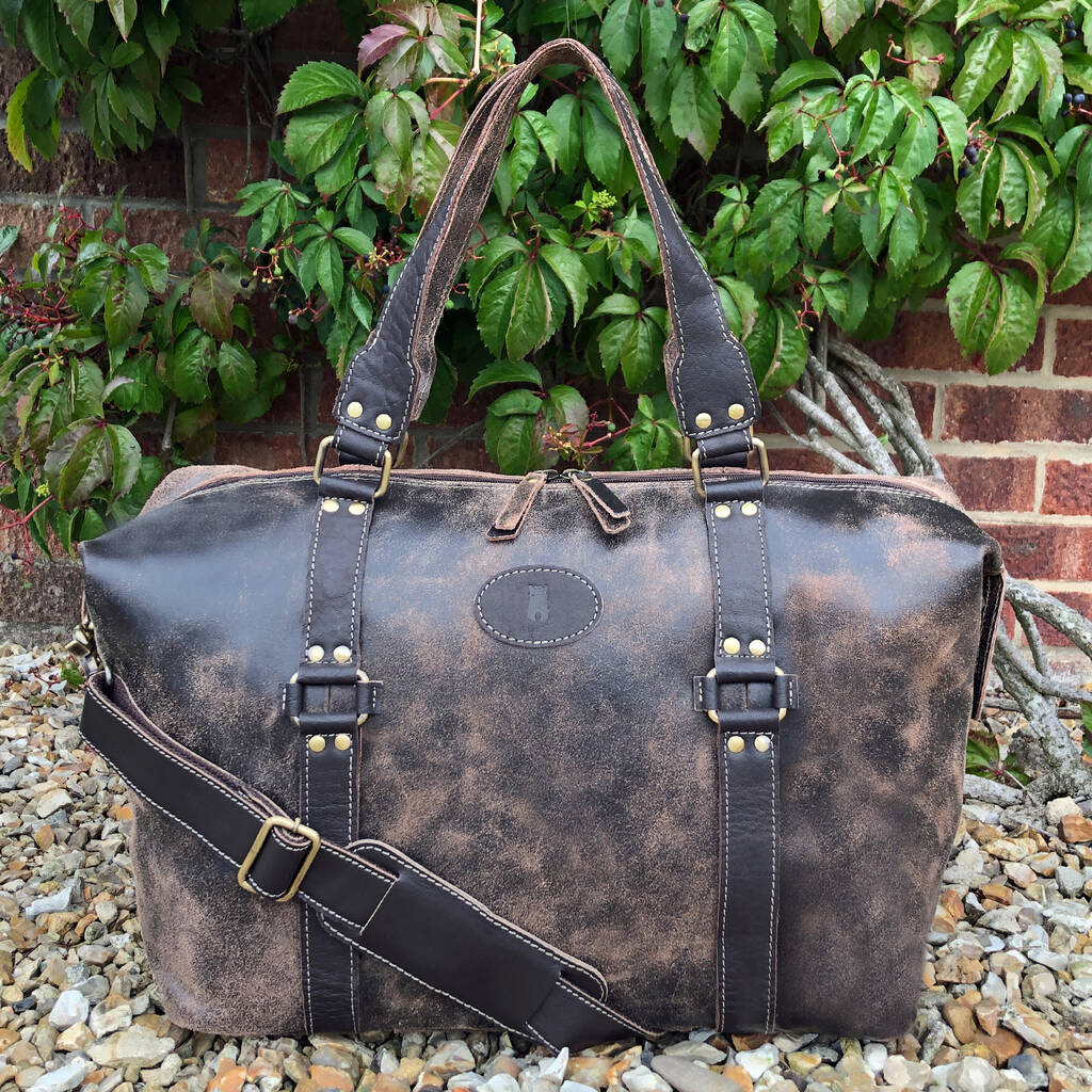 vintage holdall bag