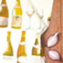 White Wine Tea Towel | Host Or Housewarming Gift Idea, thumbnail 2 of 4