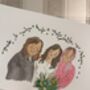 A4 Family Bespoke Illustration Up To 12 People, thumbnail 1 of 3