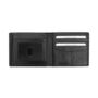 Personalised Men's Rfid Black Leather Trifold Wallet, thumbnail 2 of 6