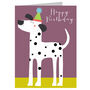Mini Dalmatian Birthday Card, thumbnail 2 of 5