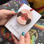 Personalised Dachshund Valentines Love Token And Card, thumbnail 1 of 3