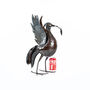 Liver Bird Medium Metal Sculpture, thumbnail 6 of 6