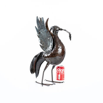 Liver Bird Medium Metal Sculpture, 6 of 6