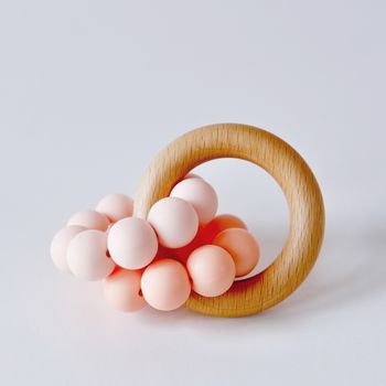 Ombre Double Ring Silicone Teething Toy, 2 of 3